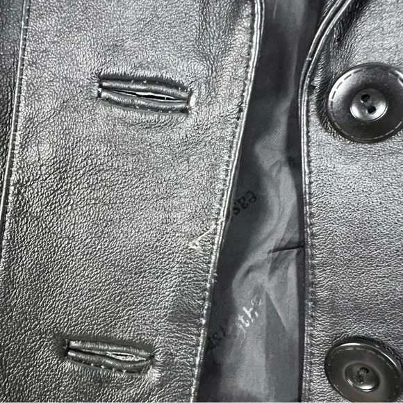 East 5th Vintage Genuine Leatherer Blazer Jacket - Picture 4 of 7